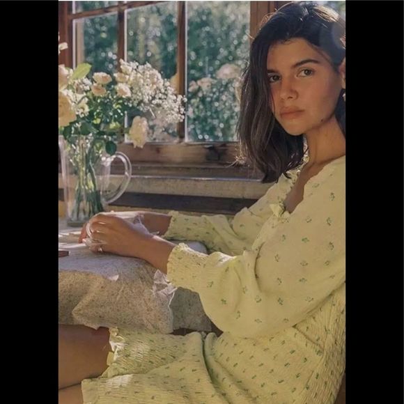 Celebrities favorite Faithful The Brand Gombardy Mini Dress Bisset Floral size 2 - Picture 6 of 13